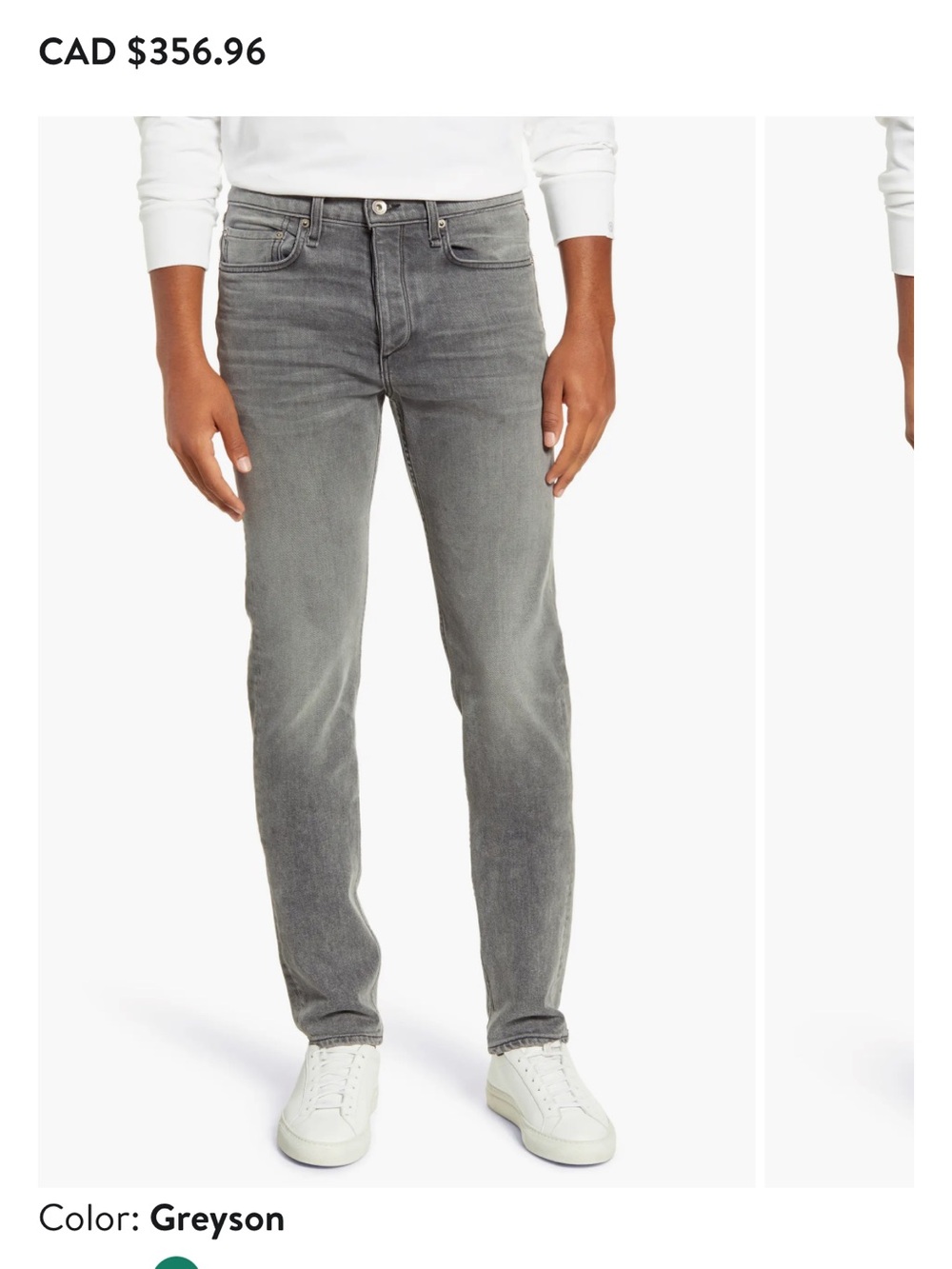 Rag & Bone Slim Fit 2 Jeans